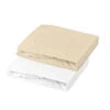 Lot De 2 Drap-housse 70x140 Jersey DOMIVA Blanc/Cailloux