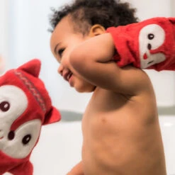 Lot De 2 Gants De Toilette Alice LES LILLIPUTIENS -MADE4BABY BOUTIQUE lot de 2 gants de toilette alice les lilliputiens 4