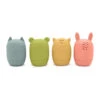Lot De 4 Animaux De Bain Totem En Silicone MAGNI -MADE4BABY BOUTIQUE lot de 4 animaux de bain totem en silicone magni
