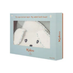 Ma Cape De Bain Lapin K'doux KALOO Colombe -MADE4BABY BOUTIQUE ma cape de bain lapin k doux kaloo colombe 1 5