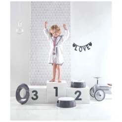 Marchepied LUMA Argent étincelant -MADE4BABY BOUTIQUE marchepied luma argent etincelant 4