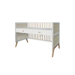 Lit Tressage Rotin 70x140 THEO Marélia Neige -MADE4BABY BOUTIQUE marelia lit tressage rotin 70x140 3