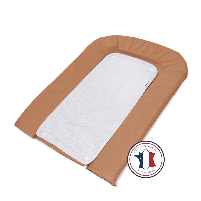 Matelas à Langer Pvc + 2 éponges CANDIDE Cassonade 4 Matelas à Langer Pvc + 2 éponges CANDIDE Cassonade – Image 2