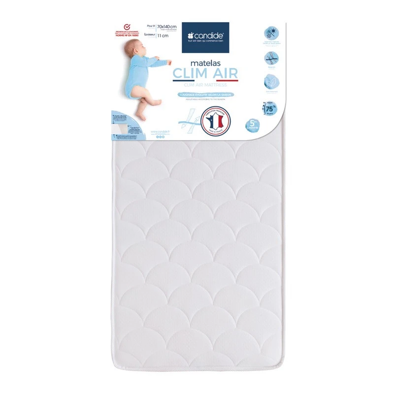 Matelas Clim Air 70x140 CANDIDE 5 Matelas Clim Air 70x140 CANDIDE – Image 3
