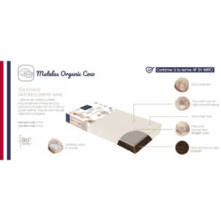 Matelas Confort Naturel 60x120 CANDIDE -MADE4BABY BOUTIQUE matelas confort naturel 60x120 candide 16