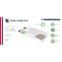 Matelas évolutif Tencel 60x120 CANDIDE 36 Matelas évolutif Tencel 60x120 CANDIDE -MADE4BABY BOUTIQUE matelas evolutif tencel dehoussable 60x120 candide 14