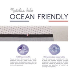 Matelas Océan Friendly 60x120 CANDIDE -MADE4BABY BOUTIQUE matelas ocean friendly 23