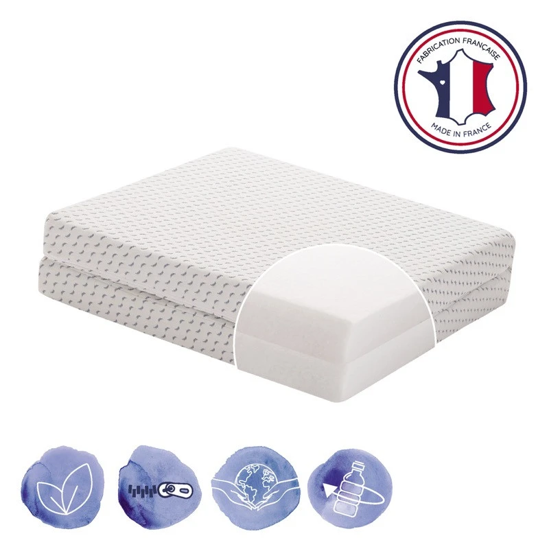 Matelas Pliant 2 Parties 60x120 CANDIDE Océan Friendly 4 Matelas Pliant 2 Parties 60x120 CANDIDE Océan Friendly – Image 2
