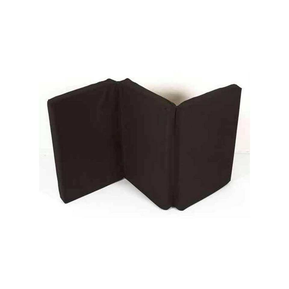Matelas Pliant 3 Parties Pour Lit 60 X 120 Cm NATTOU Noir 3 Matelas Pliant 3 Parties Pour Lit 60 X 120 Cm NATTOU Noir