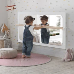 Miroir Micussori MICUNA Blanc/Bois Naturel -MADE4BABY BOUTIQUE mirror micussori 1