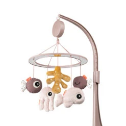 Mobile Musical Avec Miroir DONE BY DEER Sea Friends Rose