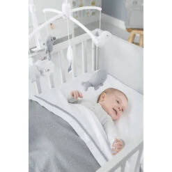 Mobile Musical BABYS ONLY Gris Mix -MADE4BABY BOUTIQUE mobile musical babys only gris mix 4