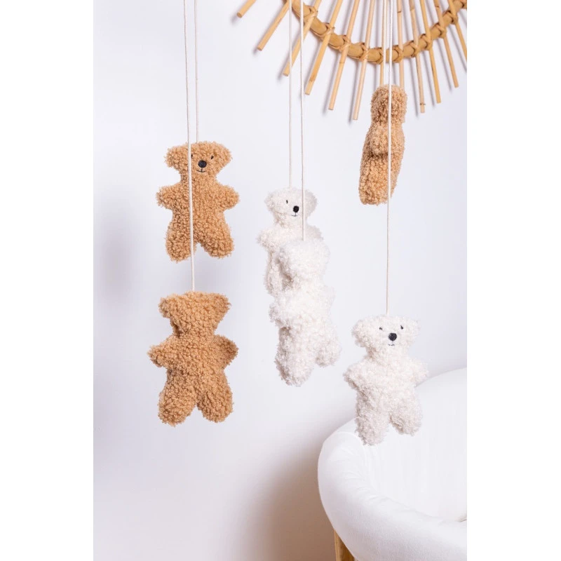 Mobile Teddy CHILDHOME Beige/écru 6 Mobile Teddy CHILDHOME Beige/écru – Image 4