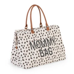 Sac à Langer Mommy Bag CHILDHOME Canvas Leopard -MADE4BABY BOUTIQUE mommy bag large canvas leopard 8