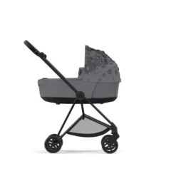 Nacelle De Luxe Mios 3 CYBEX Simply Flowers, Dark Grey -MADE4BABY BOUTIQUE nacelle de luxe mios 30 cybex simply flowers dark grey 3