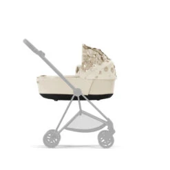 Nacelle De Luxe Mios 3 CYBEX Simply Flowers, Mid Beige -MADE4BABY BOUTIQUE nacelle de luxe mios 30 cybex simply flowers mid beige 2