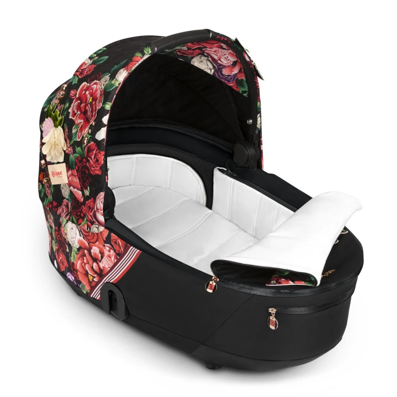 Nacelle De Luxe Mios 3 CYBEX Spring Blossom, Dark Black 4 Nacelle De Luxe Mios 3 CYBEX Spring Blossom, Dark Black – Image 2