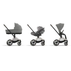 Nacelle Luxe Pour Priam 4 / E-Priam CYBEX Mirage Grey 12 Nacelle Luxe Pour Priam 4 / E-Priam CYBEX Mirage Grey -MADE4BABY BOUTIQUE nacelle luxe pour priam 4 e priam cybex mirage grey 2
