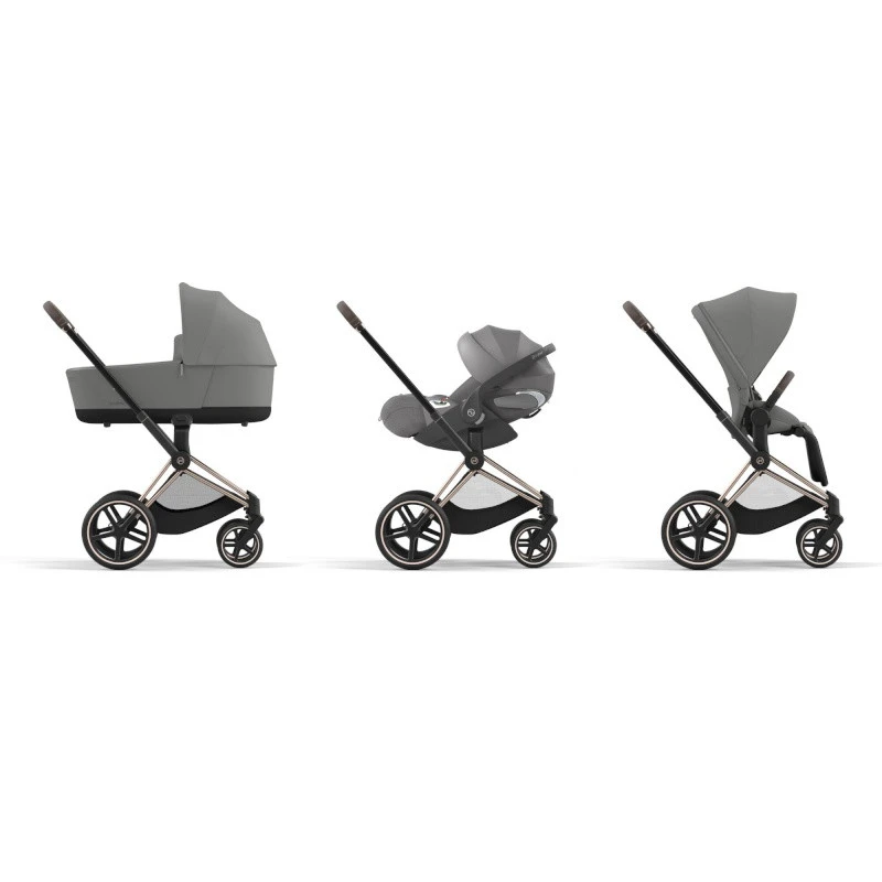 Nacelle Luxe Pour Priam 4 / E-Priam CYBEX Mirage Grey 5 Nacelle Luxe Pour Priam 4 / E-Priam CYBEX Mirage Grey – Image 3