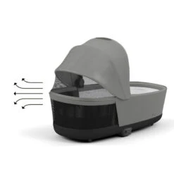 Nacelle Luxe Pour Priam 4 / E-Priam CYBEX Mirage Grey 15 Nacelle Luxe Pour Priam 4 / E-Priam CYBEX Mirage Grey -MADE4BABY BOUTIQUE nacelle luxe pour priam 4 e priam cybex mirage grey 5