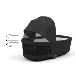 Nacelle Luxe Pour Priam 4 / E-Priam CYBEX Sepia Black -MADE4BABY BOUTIQUE nacelle luxe pour priam 4 e priam cybex sepia black 4