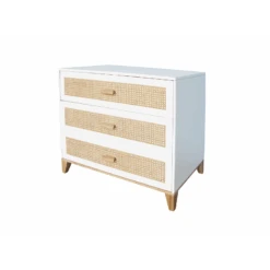 Commode Cannage Rotin THEO Nami Neige