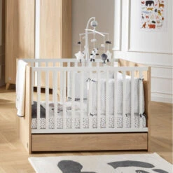 Lit Bébé 60x120 Nova SAUTHON Blanc Lin 7 Lit Bébé 60x120 Nova SAUTHON Blanc Lin -MADE4BABY BOUTIQUE nova blanc lit bebe 120x60 3