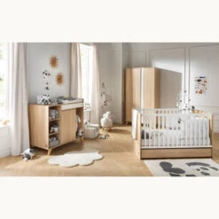 Little Big Bed 70x140 Nova SAUTHON Blanc Lin -MADE4BABY BOUTIQUE nova blanc little big bed 140 x 70 2