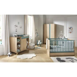 Little Big Bed 70x140 Nova SAUTHON Argile Douce -MADE4BABY BOUTIQUE nova bleu little big bed 140 x 70 2