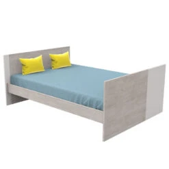 Lit 70x140 évolutif 90/140 X200 Nova SAUTHON Gris Loft -MADE4BABY BOUTIQUE nova gris perdrix lit 140x70 en 200 3