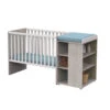 Lit Combiné évolutif 60x120 Nova SAUTHON Gris Loft -MADE4BABY BOUTIQUE nova gris perdrix lit combine 120x60 1