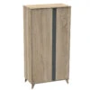 Armoire 2 Portes Nova SAUTHON Gris Volcan -MADE4BABY BOUTIQUE nova gris volcan armoire 2 portes