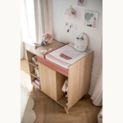 Commode évolutive Nova SAUTHON Rose Canyon -MADE4BABY BOUTIQUE nova rose commode evolutive 6