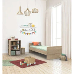 Lit Combiné évolutif 60x120 Nova SAUTHON Rose Canyon -MADE4BABY BOUTIQUE nova rose lit combine evolutif 120x60 5