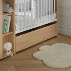 Tiroir S/roulettes Pour LCT Nova SAUTHON Chêne Dore -MADE4BABY BOUTIQUE nova tiroir lct s roulettes 2