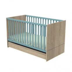 Tiroir Sous Lit 60x120 Nova SAUTHON Chêne Doré -MADE4BABY BOUTIQUE nova tiroir lit 120x60 3