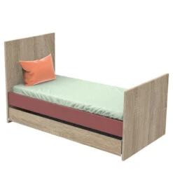 Tiroir Pour Little Big Bed 70x140 Nova SAUTHON Chêne Dore -MADE4BABY BOUTIQUE nova tiroir little big bed 140 x 70 1
