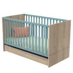 Tiroir Pour Little Big Bed 70x140 Nova SAUTHON Chêne Dore -MADE4BABY BOUTIQUE nova tiroir little big bed 140 x 70 2