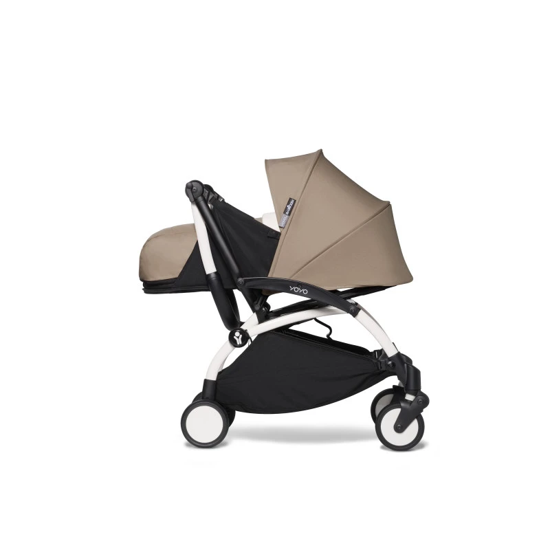 Pack Poussette Yoyo2 0-6 Mois New BABYZEN Blanc/taupe 4 Pack Poussette Yoyo2 0-6 Mois New BABYZEN Blanc/taupe – Image 2