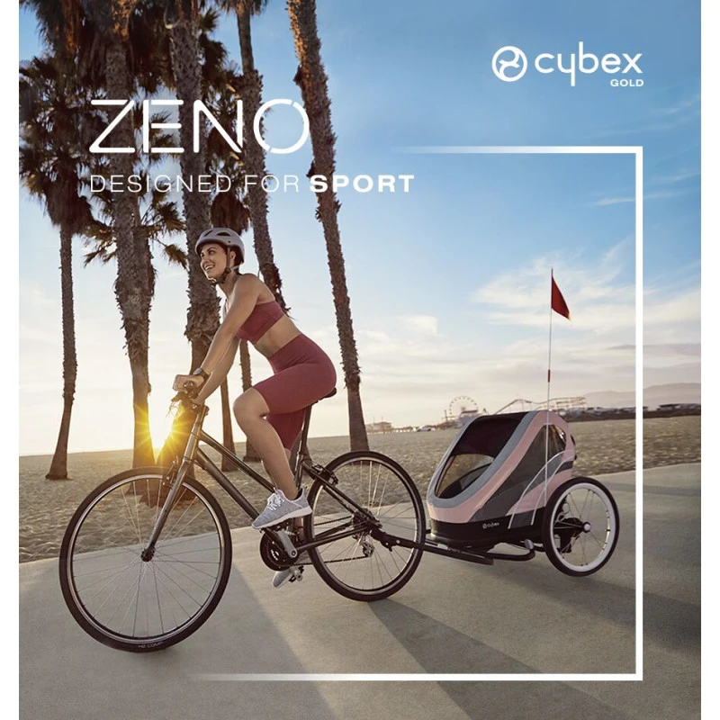 Pack Siège Pour Poussette Zéno Sport CYBEX Silver Pink 11 Pack Siège Pour Poussette Zéno Sport CYBEX Silver Pink – Image 9