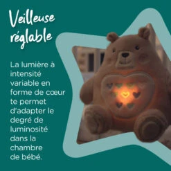 Peluche D'aide Sommeil Grofriend TOMMEE TIPPEE Bennie L'ourson -MADE4BABY BOUTIQUE peluche aide sommeil grofriend 12
