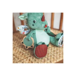 Peluche D’activités Joe Le Dragon LES LILLIPUTIENS -MADE4BABY BOUTIQUE peluche dactivites joe le dragon les lilliputiens 2