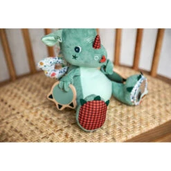 Peluche D’activités Joe Le Dragon LES LILLIPUTIENS -MADE4BABY BOUTIQUE peluche dactivites joe le dragon les lilliputiens 3