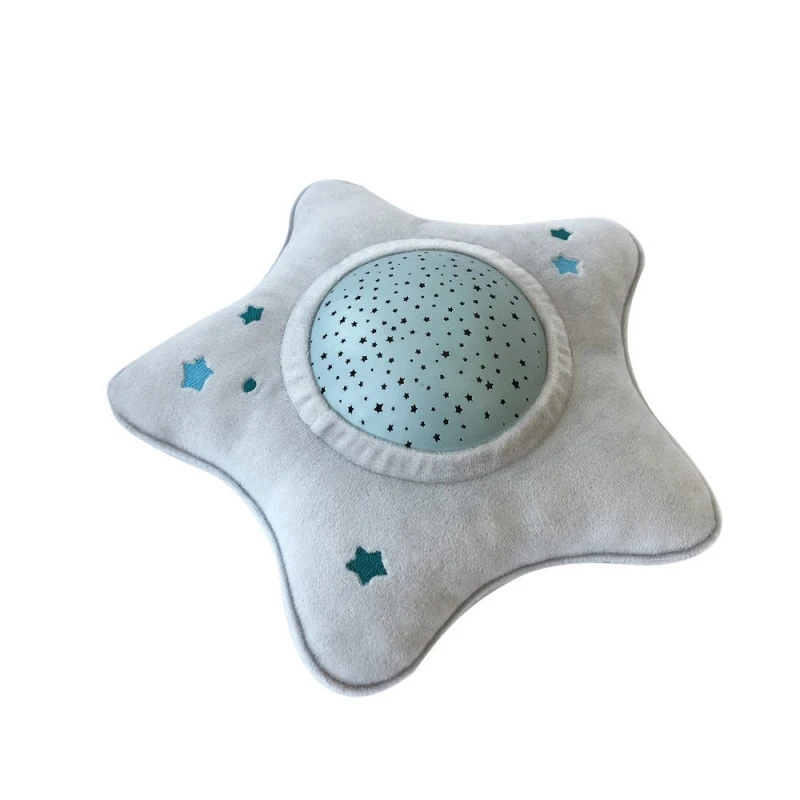 Peluche étoile Projecteur PABOBO Gris 3 Peluche étoile Projecteur PABOBO Gris