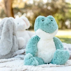 Peluche Grenouille 35 Cm OBDESIGNS Vert -MADE4BABY BOUTIQUE peluche grenouille 35 cm ob designs vert 1