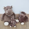 Peluche Hippopotame Marron 14 Cm HISTOIRE D’OURS La Savane -MADE4BABY BOUTIQUE peluche hippopotame marron 14 cm histoire dours la savane