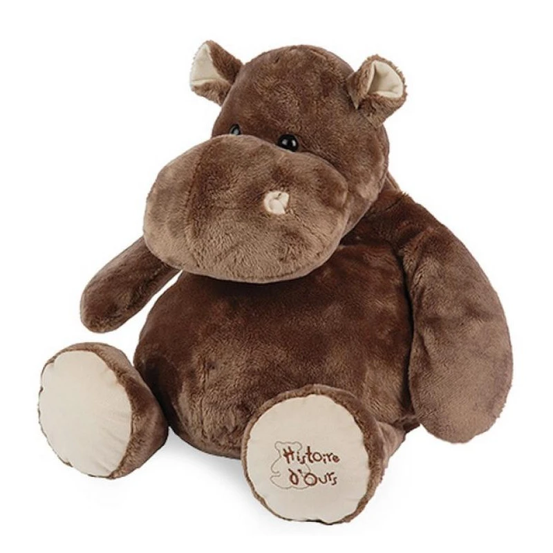 Peluche Hippopotame Marron 60 Cm HISTOIRE D’OURS La Savane 3 Peluche Hippopotame Marron 60 Cm HISTOIRE D’OURS La Savane