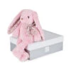Peluche Lapin Rose Modèle Moyen HISTOIRE D'OURS Les Copains Câlins -MADE4BABY BOUTIQUE peluche lapin rose modele moyen histoire d ours les copains calins