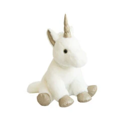 Peluche Licorne Or 45 Cm HISTOIRE D'OURS