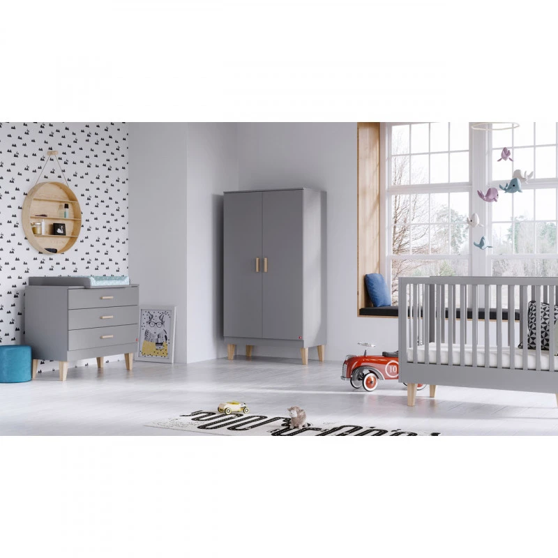 Plan à Langer VOX Lounge Gris Clair/Chêne 5 Plan à Langer VOX Lounge Gris Clair/Chêne – Image 3